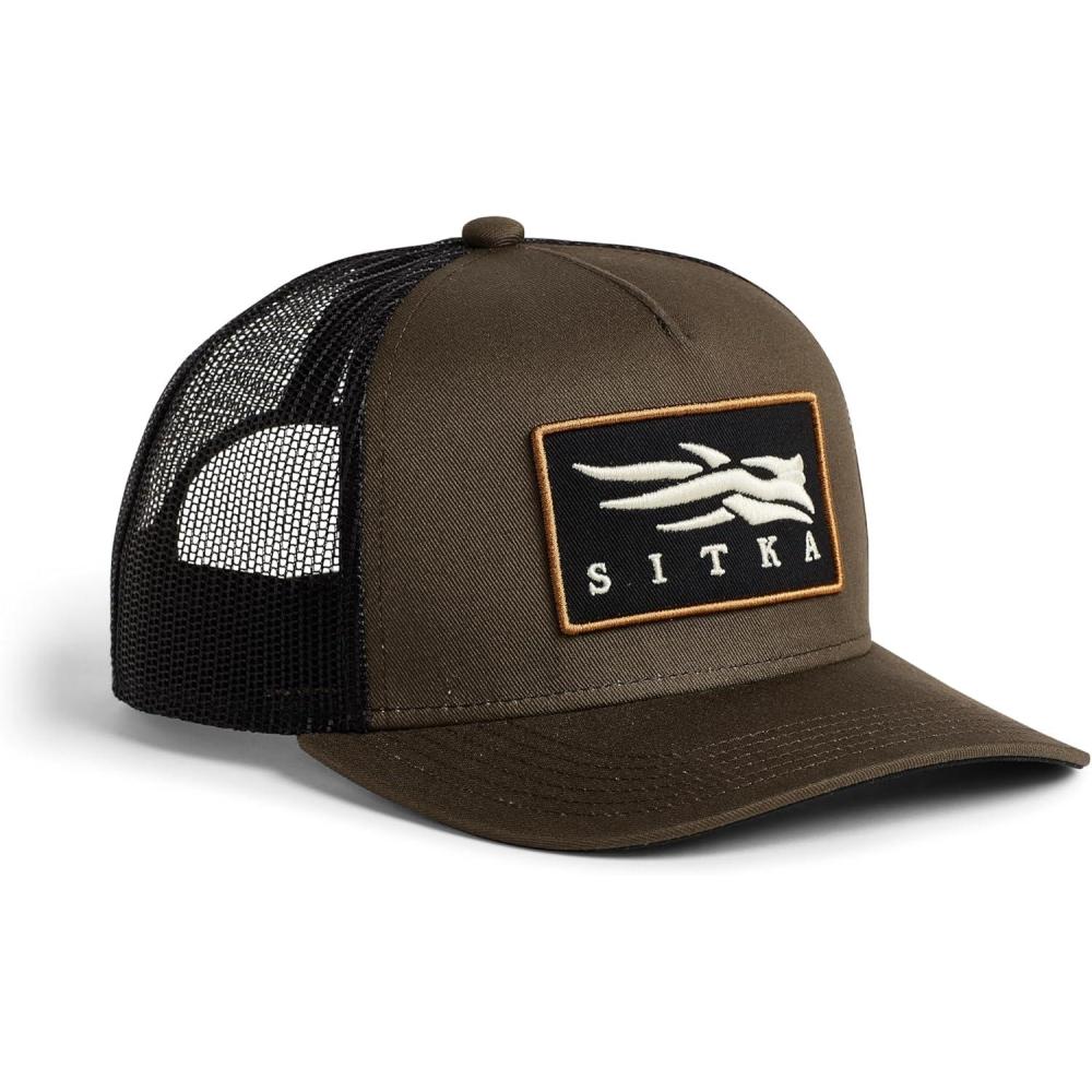 image:imageSITKA Gear Mens Icon Patch Hi Pro Trucker Cap One Size Fits AllBark
