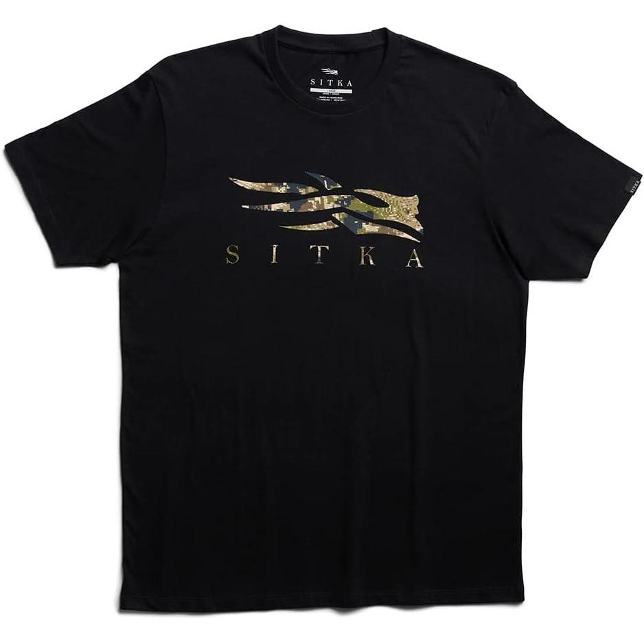 image:imageSitka Mens Everyday Cotton Optifade Icon TeeBlack Subalpine