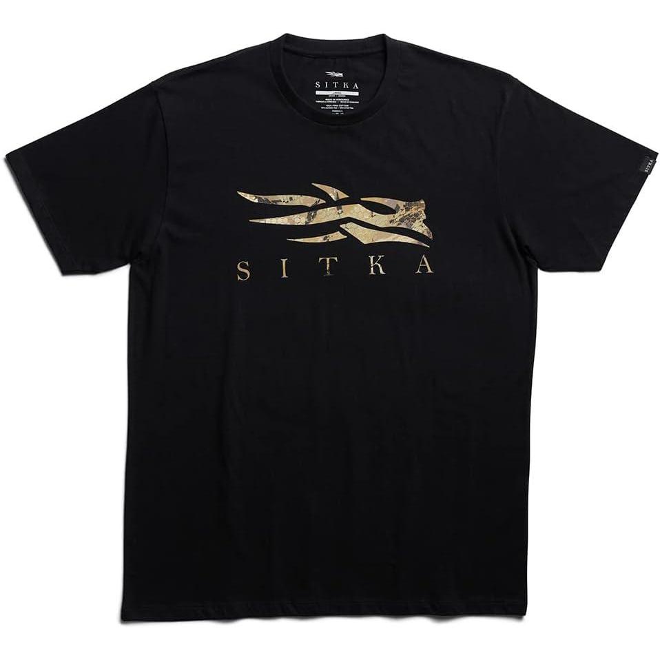 image:imageSitka Mens Everyday Cotton Optifade Icon TeeBlack Waterfowl