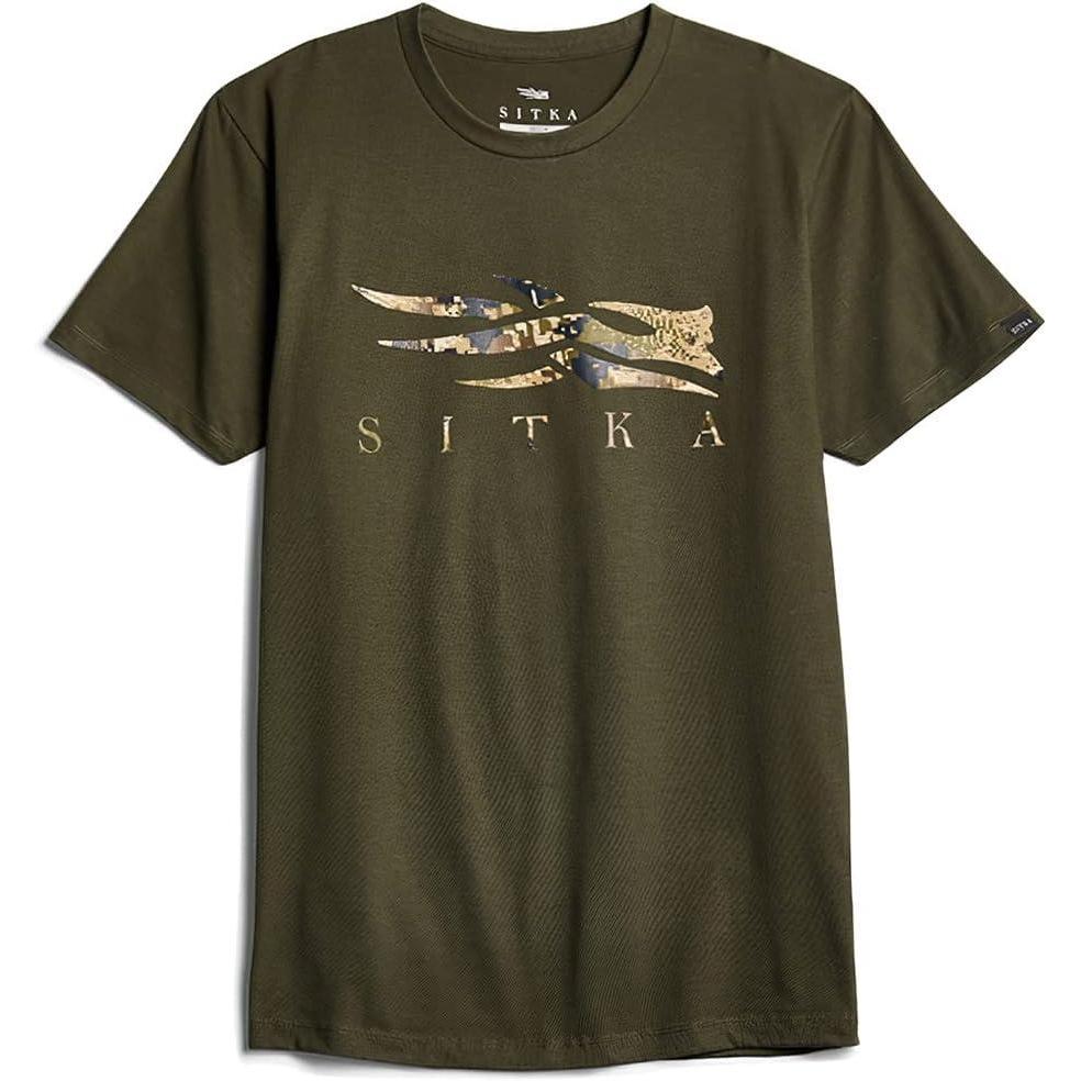 image:imageSitka Mens Everyday Cotton Optifade Icon TeeDeep Lichen Subalpine