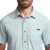 SITKA Gear Men’s Mojave Short Sleeve Button Up Active Shirt(Blue Haze)