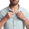 SITKA Gear Men’s Mojave Short Sleeve Button Up Active Shirt(Blue Haze)