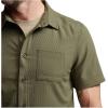 SITKA Gear Men’s Mojave Short Sleeve Button Up Active Shirt(Covert)