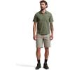 SITKA Gear Men’s Mojave Short Sleeve Button Up Active Shirt(Olive Green)