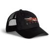 SITKA Gear Men’s Hunting Icon Lo Pro Trucker Cap, OSFA(Sitka Black)