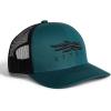 SITKA Gear Men’s Icon Mid Profile Trucker Cap(Sea Blue)