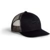 SITKA Gear Men’s Icon Mid Profile Trucker Cap(Sitka Black/Timber)