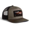 SITKA Gear Men’s VP Icon Mid Pro Trucker Cap, OSFA(Bark)