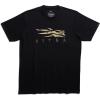 Sitka Mens Everyday Cotton Optifade Icon Tee(Black Waterfowl)