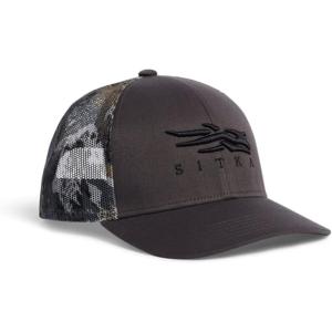 SITKA Gear Men’s Icon Mid Profile Trucker Cap(Lead Elevated Ii/Elevated Ii)