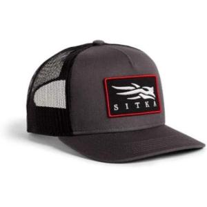 SITKA Gear Men’s Icon Patch Hi Pro Trucker Cap, One Size Fits All(Lead)