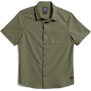 SITKA Gear Men’s Mojave Short Sleeve Button Up Active Shirt(Covert)