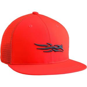 SITKA Gear Men’s Trucker Breathable Mesh Hunting Cap-One Size Fits All(Blaze Orange)