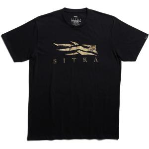 Sitka Mens Everyday Cotton Optifade Icon Tee(Black Waterfowl)