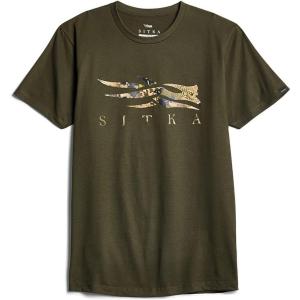 Sitka Mens Everyday Cotton Optifade Icon Tee(Deep Lichen Subalpine)