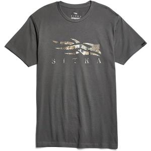 Sitka Mens Everyday Cotton Optifade Icon Tee(Lead Elevated Il)