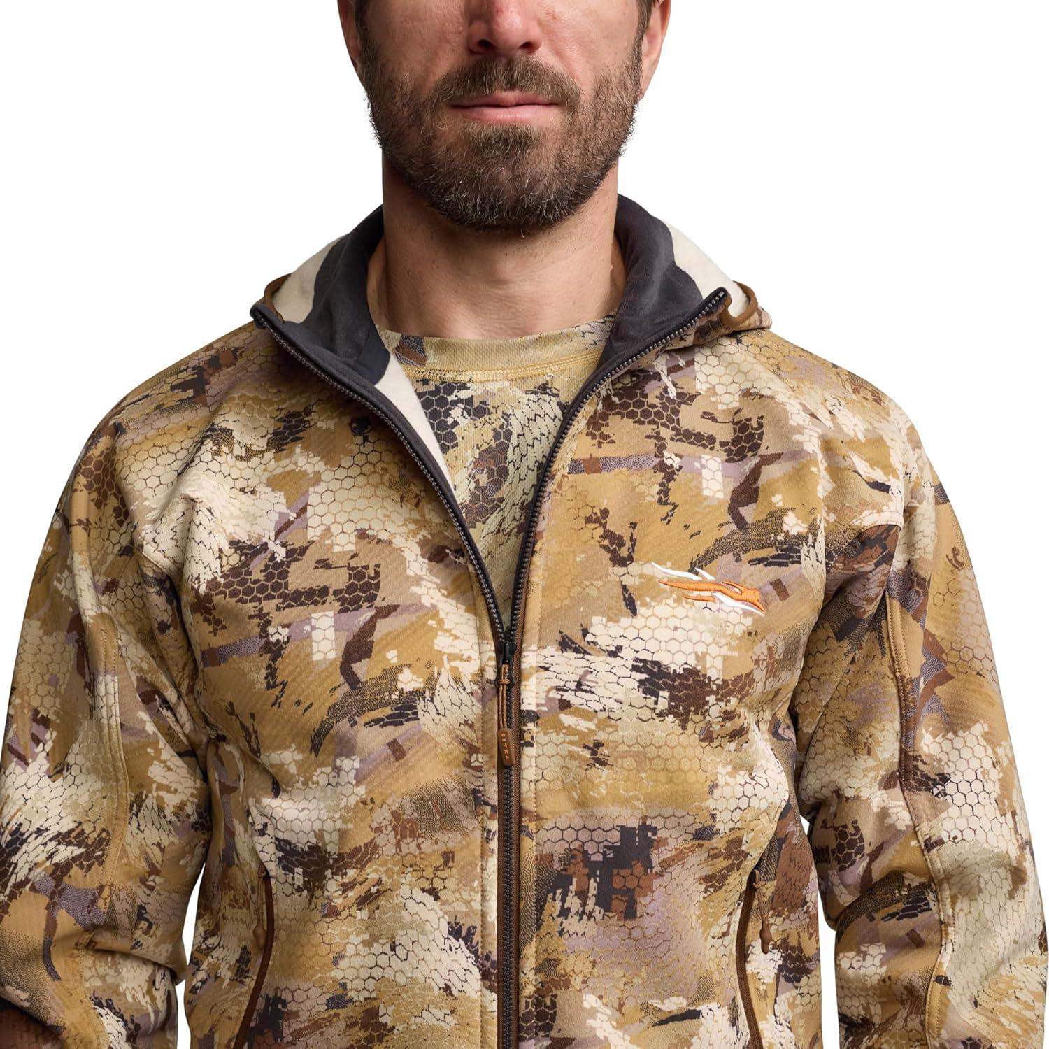 image:imageSITKA Alpha Fleece Hooded Waterproof Hunting Mens JacketOptifade Waterfowl