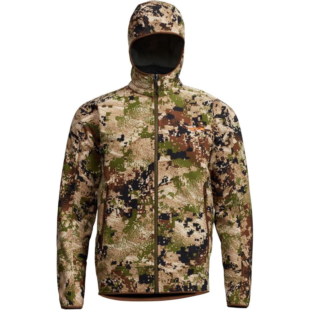 image:imageSITKA Alpha Fleece Hooded Waterproof Hunting Mens JacketOptifade Subalpine