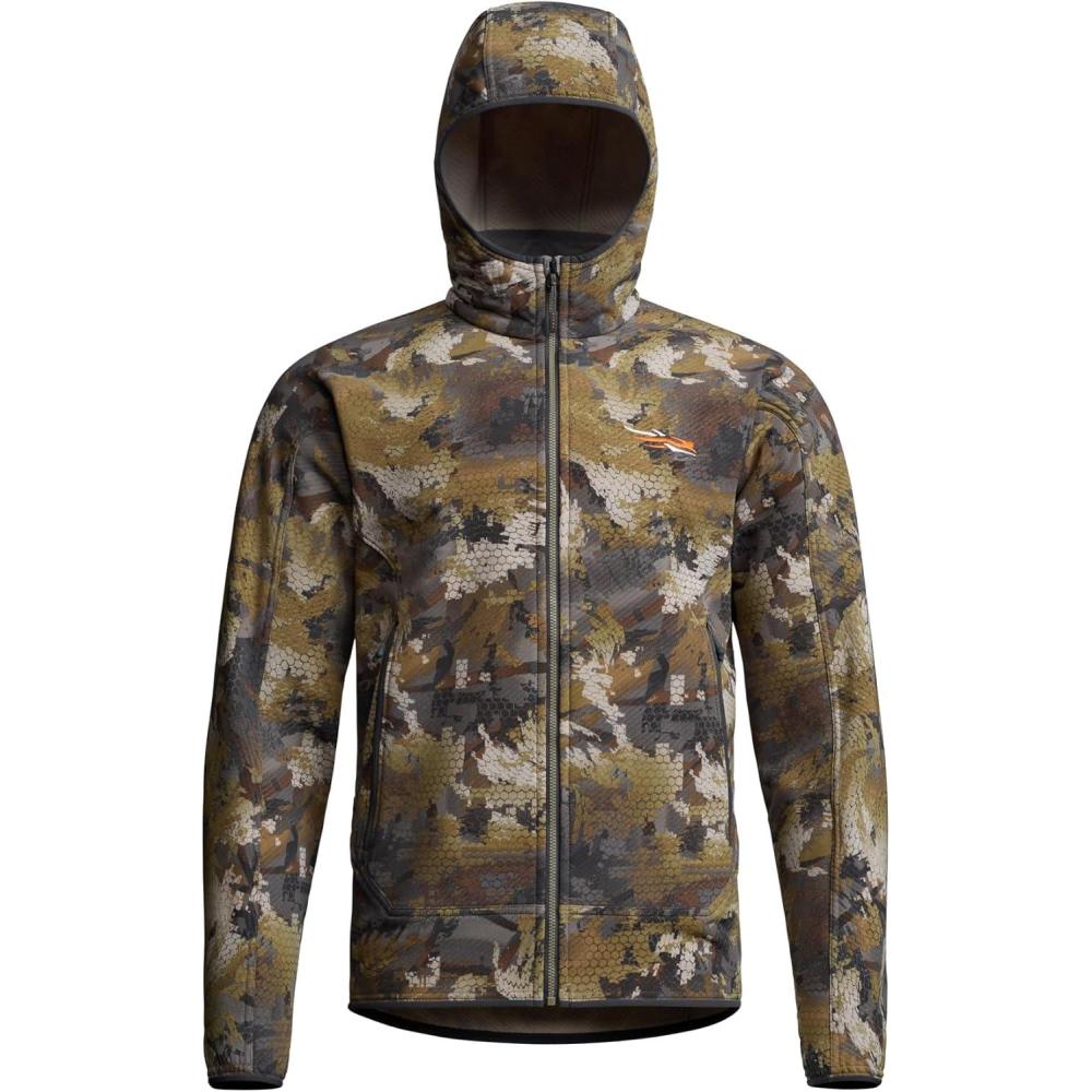 image:imageSITKA Alpha Fleece Hooded Waterproof Hunting Mens JacketOptifade Timber