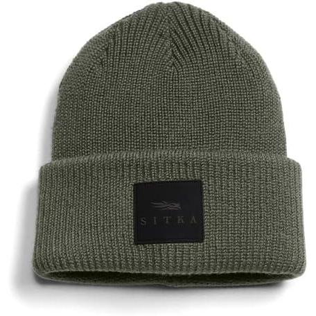image:imageSITKA Double Cuff Acrylic Knit BeanieBeanieherbgreen