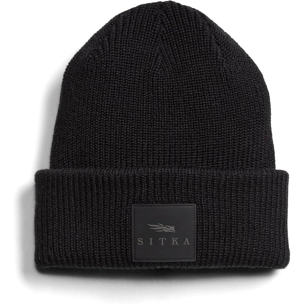 image:imageSITKA Double Cuff Acrylic Knit BeanieBlack