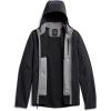 SITKA Alpha Fleece Hooded Waterproof Hunting Mens Jacket(Black)
