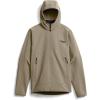 SITKA Alpha Fleece Hooded Waterproof Hunting Mens Jacket(Buckskin)