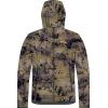 SITKA Alpha Fleece Hooded Waterproof Hunting Mens Jacket(Optifade Timber)