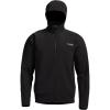 SITKA Alpha Fleece Hooded Waterproof Hunting Mens Jacket(Black)