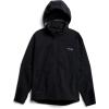 SITKA Stratus Jacket – 100% Windproof, Ultra-Quiet, Removable Hood, Safety Harness Port, Micro-Grid Fleece – Parent(Black)