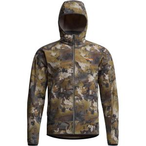 SITKA Alpha Fleece Hooded Waterproof Hunting Mens Jacket(Optifade Timber)