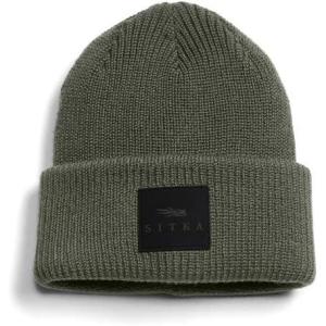 SITKA Double Cuff Acrylic Knit Beanie(Beanie-herb-green)