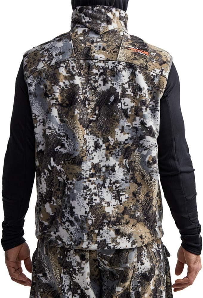 image:imageSITKA Gear Mens Stratus Windstopper Water Repellent UltraQuiet Fleece Hunting VestElevated Ii