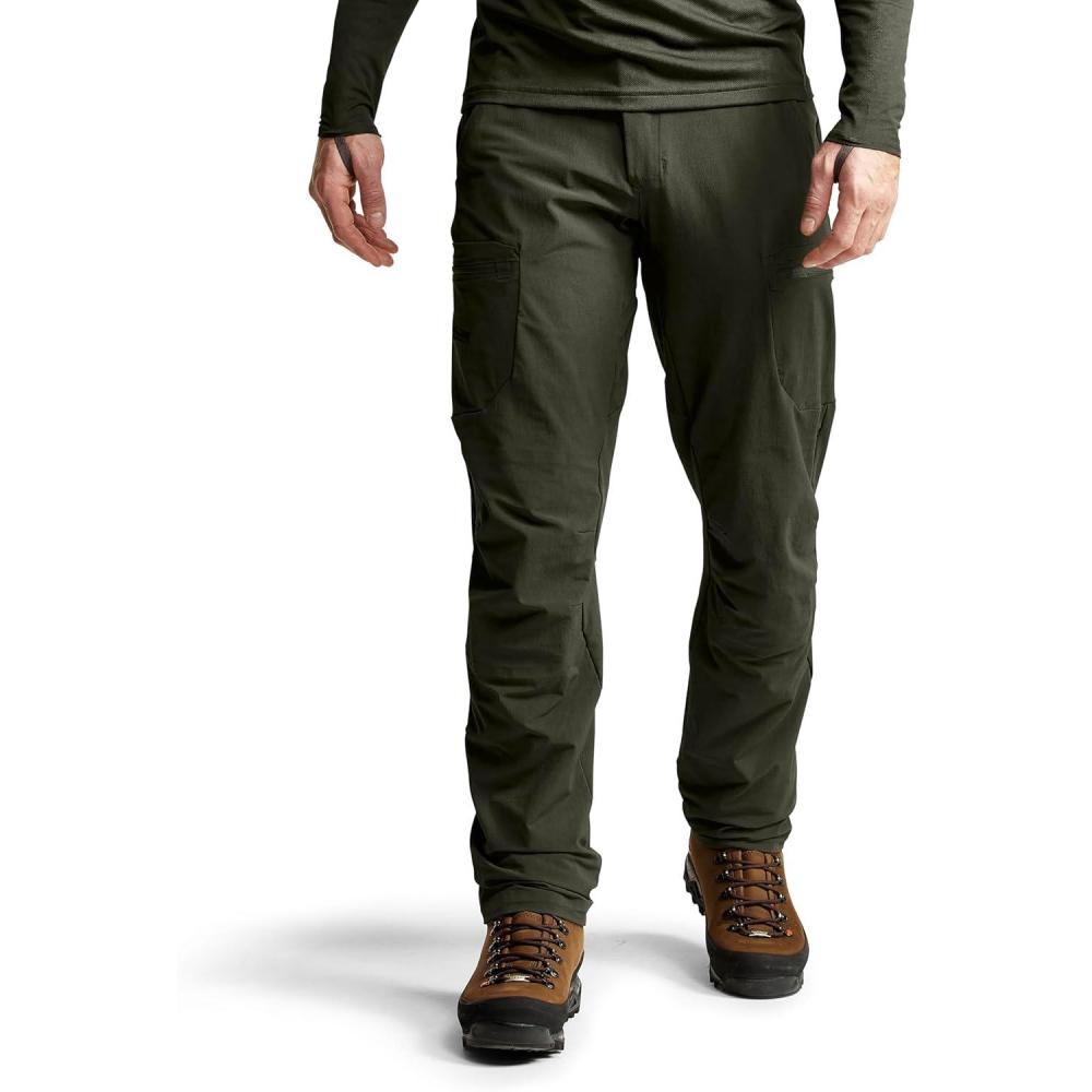 image:imageSITKA Gear Mens Ascent Breathable 4Way Stretch Hunting PantDeep Lichen