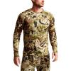 SITKA Core Lightweight Crew Long Sleeve – Lightweight Base Layer Hunting Shirt for Men(Optifade Subalpine)