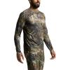 SITKA Core Lightweight Crew Long Sleeve – Lightweight Base Layer Hunting Shirt for Men(Optifade Waterfowl Timber)