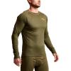 SITKA Core Lightweight Crew Long Sleeve – Lightweight Base Layer Hunting Shirt for Men(Pyrite)