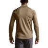 SITKA Gear Men’s Core Midweight Zip-t Long Sleeve Hunting Shirt(Coyote)