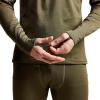 SITKA Gear Men’s Core Midweight Zip-t Long Sleeve Hunting Shirt(Pyrite)