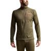 SITKA Gear Men’s Core Midweight Zip-t Long Sleeve Hunting Shirt(Pyrite)