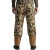 SITKA Gear Men’s Kelvin Lite Down 3/4 Camo Insulated Warm Packable Hunting Pants(Optifade Subalpine)