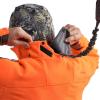 SITKA Gear Men’s Stratus Windstopper Water Repellent Ultra-Quiet Fleece Hunting Jacket with Removable Hood(Blaze Orange)
