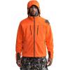SITKA Gear Men’s Stratus Windstopper Water Repellent Ultra-Quiet Fleece Hunting Jacket with Removable Hood(Blaze Orange)