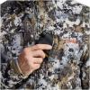 SITKA Gear Men’s Stratus Windstopper Water Repellent Ultra-Quiet Fleece Hunting Jacket with Removable Hood(Elevated Ii)