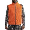 SITKA Gear Men’s Stratus Windstopper Water Repellent Ultra-Quiet Fleece Hunting Vest(Blaze Orange)