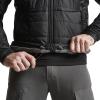 SITKA Kelvin Aerolite Hooded Jacket – Insulated Hunting Mens Jacket(Sitka Black)
