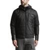 SITKA Kelvin Aerolite Hooded Jacket – Insulated Hunting Mens Jacket(Sitka Black)