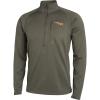 SITKA Gear Men’s Core Midweight Zip-t Long Sleeve Hunting Shirt(Pyrite)