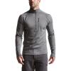 SITKA Gear Men’s Core Midweight Zip-t Long Sleeve Hunting Shirt(Woodsmoke)