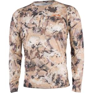 SITKA Core Lightweight Crew Long Sleeve – Lightweight Base Layer Hunting Shirt for Men(Waterfowl Marsh)